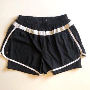Athleta Running shorts with built in spandex M